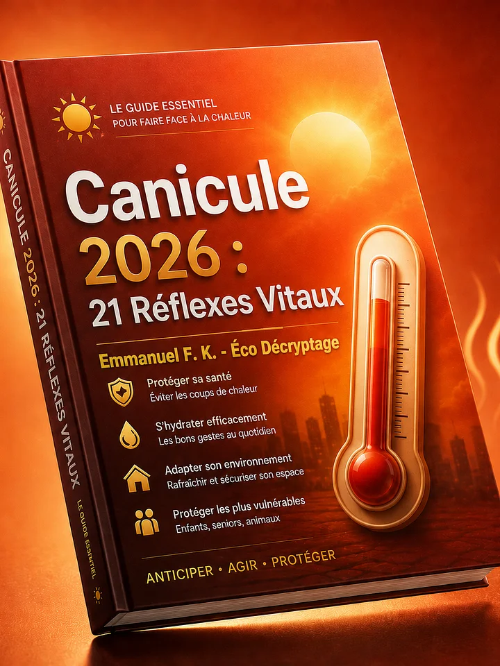Canicule 2026 : 21 Réflexes Vitaux qui Peuvent Tout Changer cet Été product image (1)