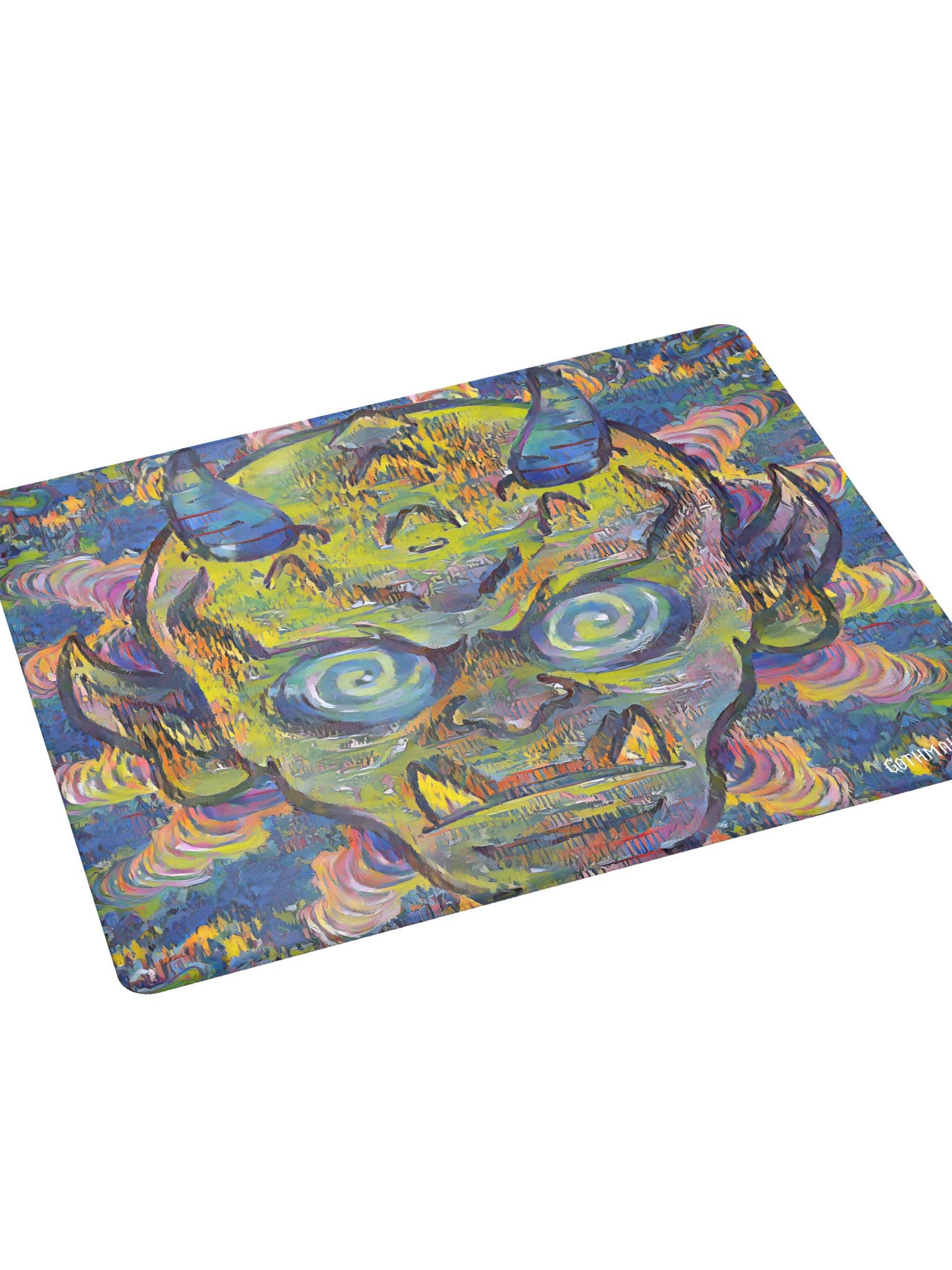 Classic Hypno Gargoyle — Gaming Mouse Pad product image (3)
