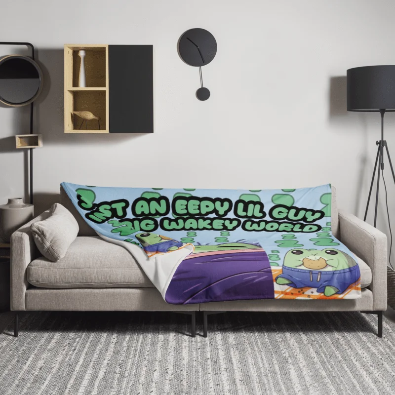 Just a eepy lil guy Blankie product image (3)