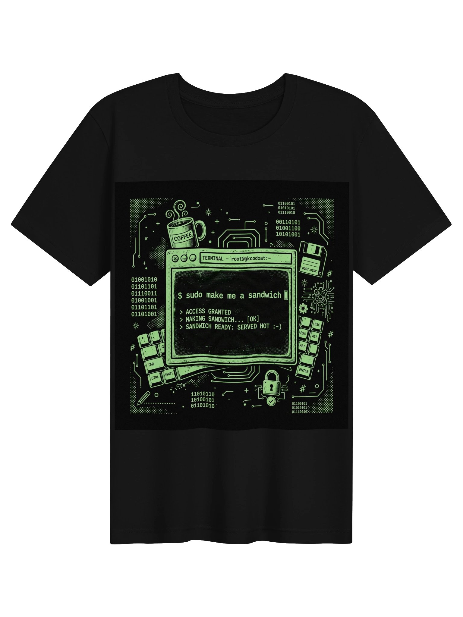 Sudo Make Me a Sandwich Tee product image (1)