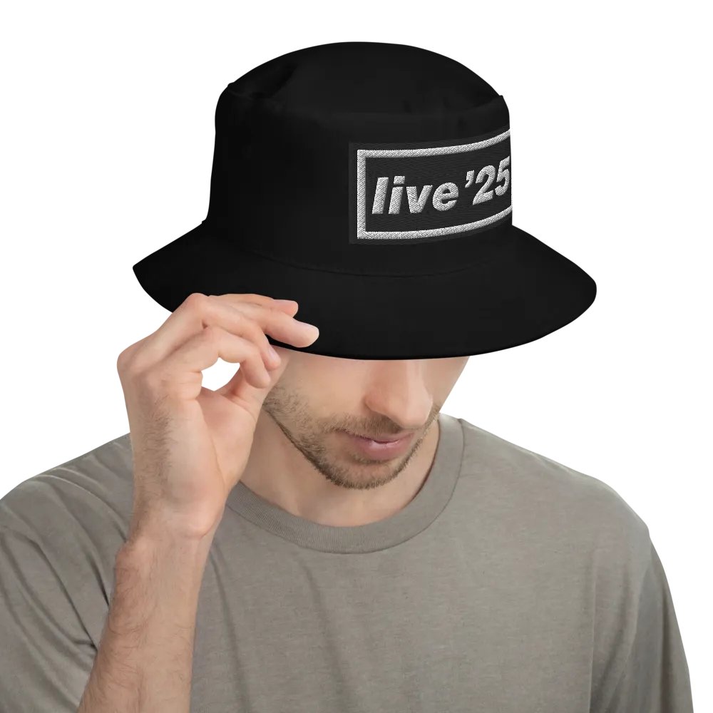 Embroided Live '25 Bucket Hat product image (4)