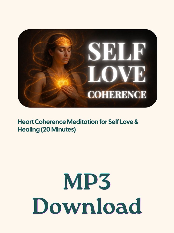 Heart Coherence Meditation for Self Love & Healing — 20 Minutes product image (1)