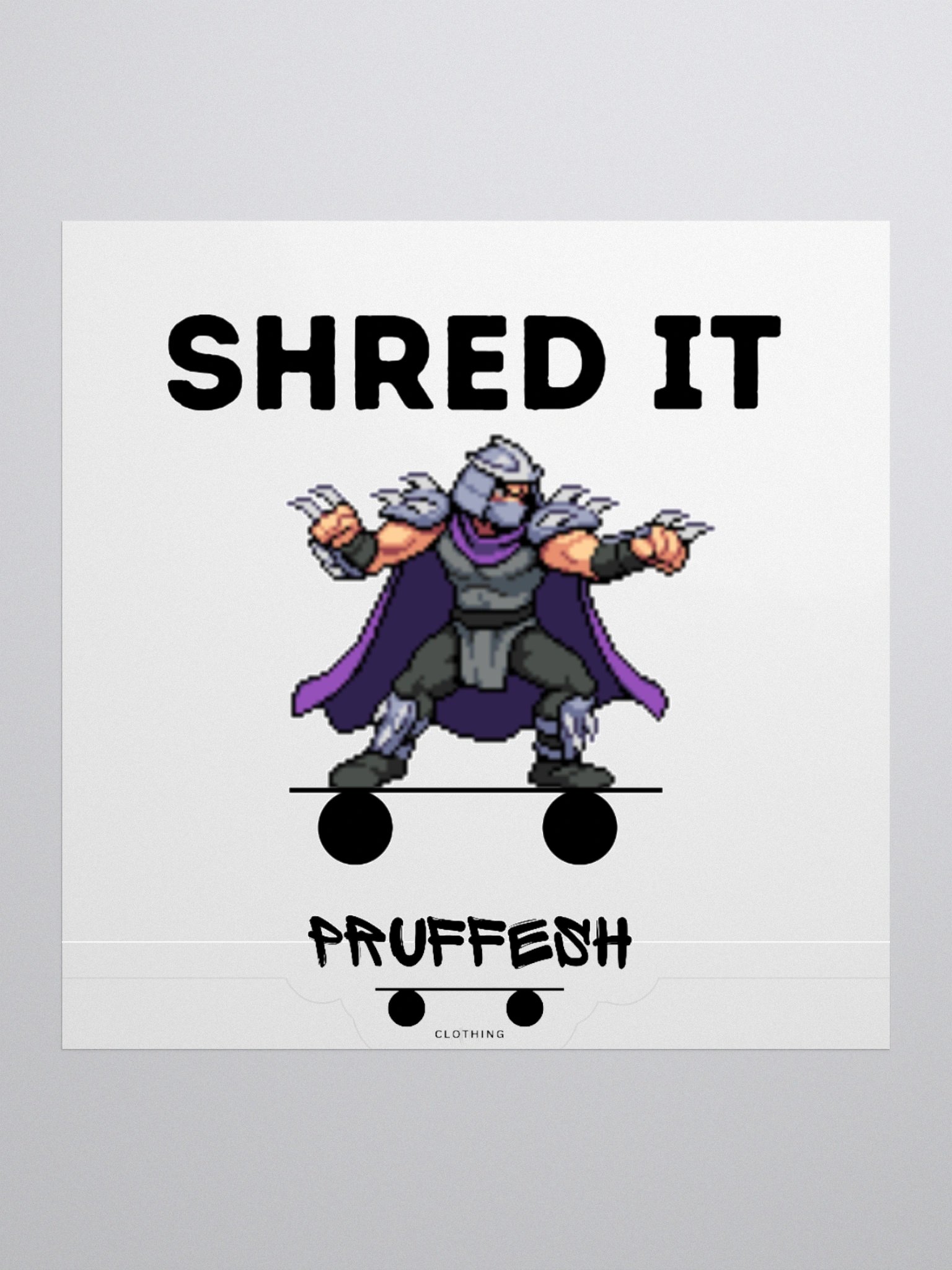 Shredder Sticker product image (1)