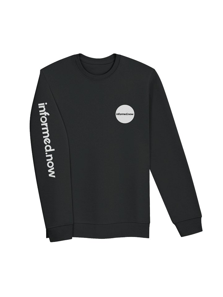 informed.now Eco Sweatshirt (Black) product image (1)