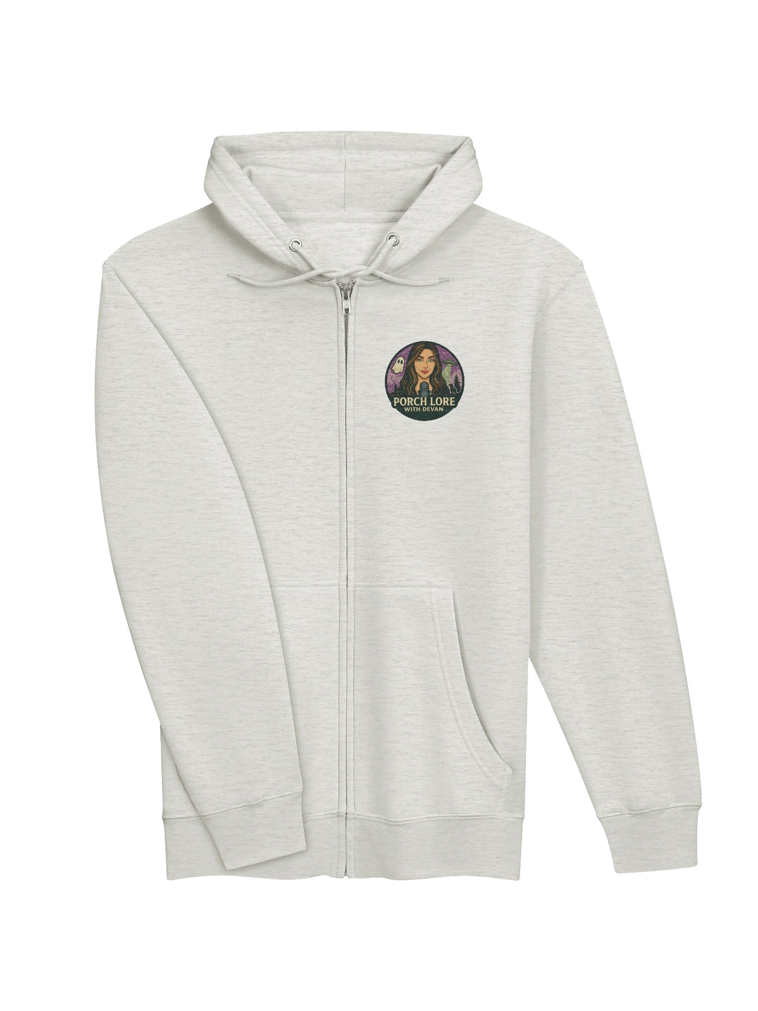 COZY CRYPTIDS ZIP UP HOODIE product image (3)