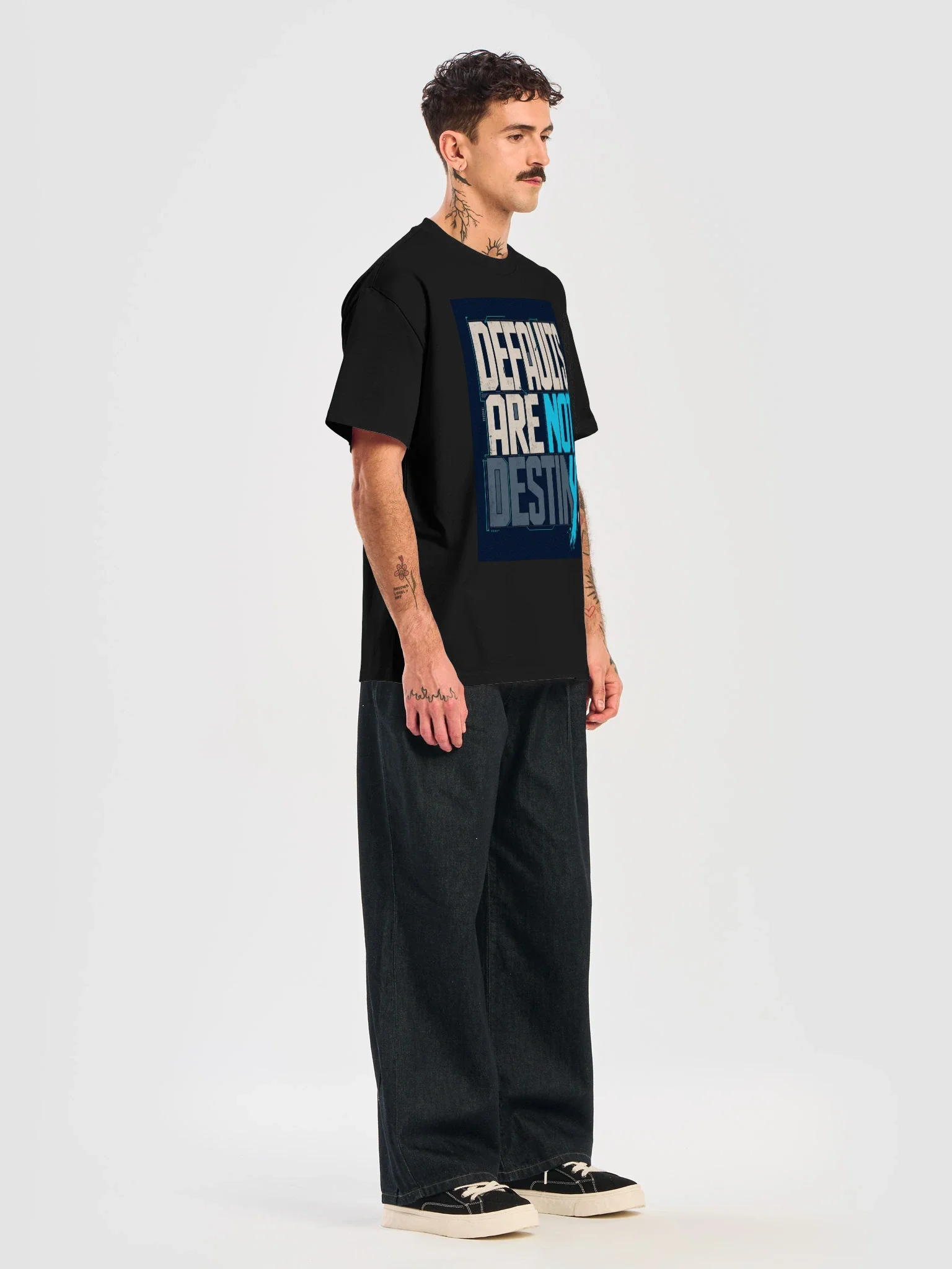 Defaults Are Not Destiny Tee — view 7