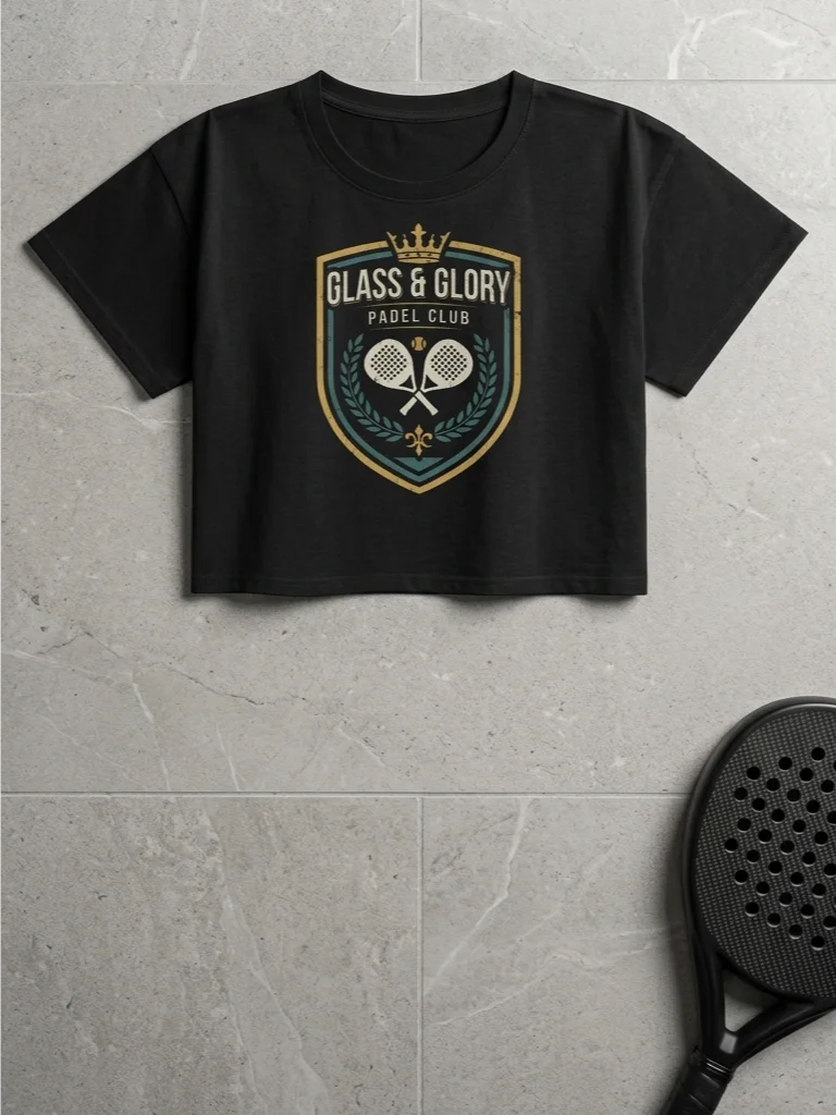 Cropped Club Crest Tee product image (1)