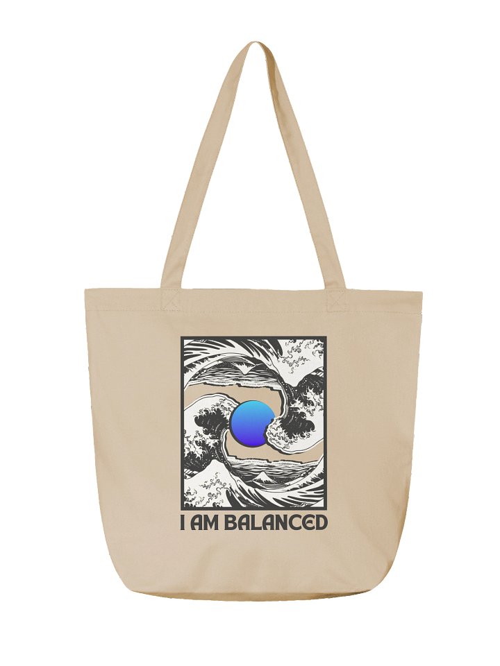 "I Am Balanced" Affirmation Tote Bag product image (2)