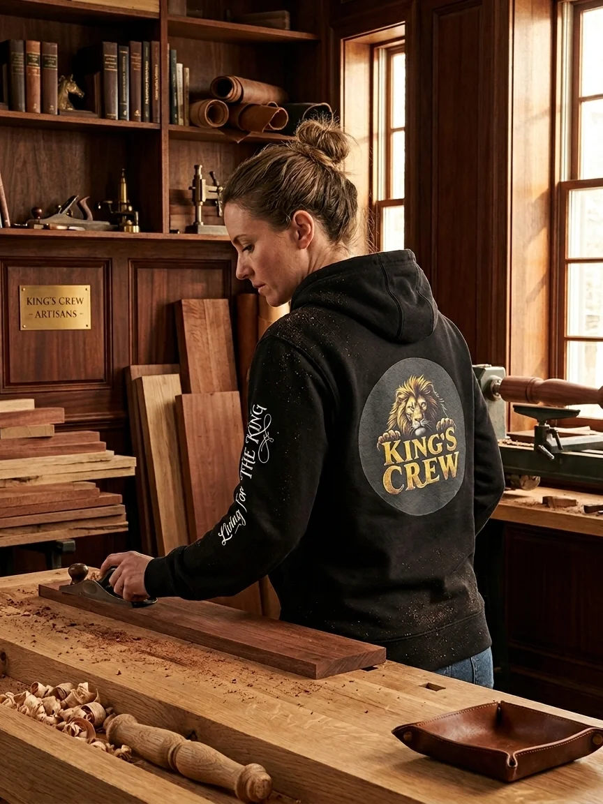 Regal Lion King's Crew Hoodie product image (5)