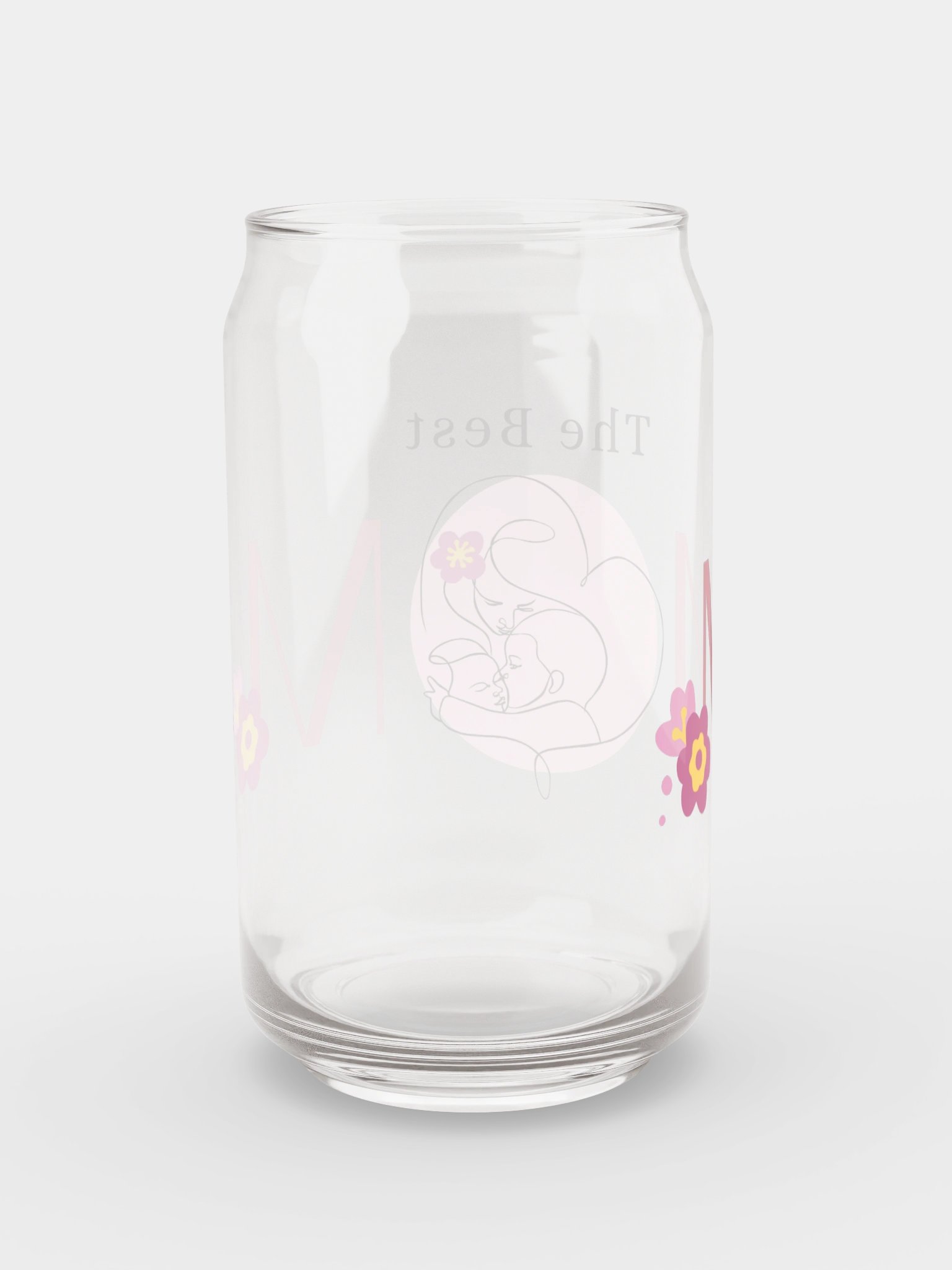 The Best Mom Can Glass product image (8)