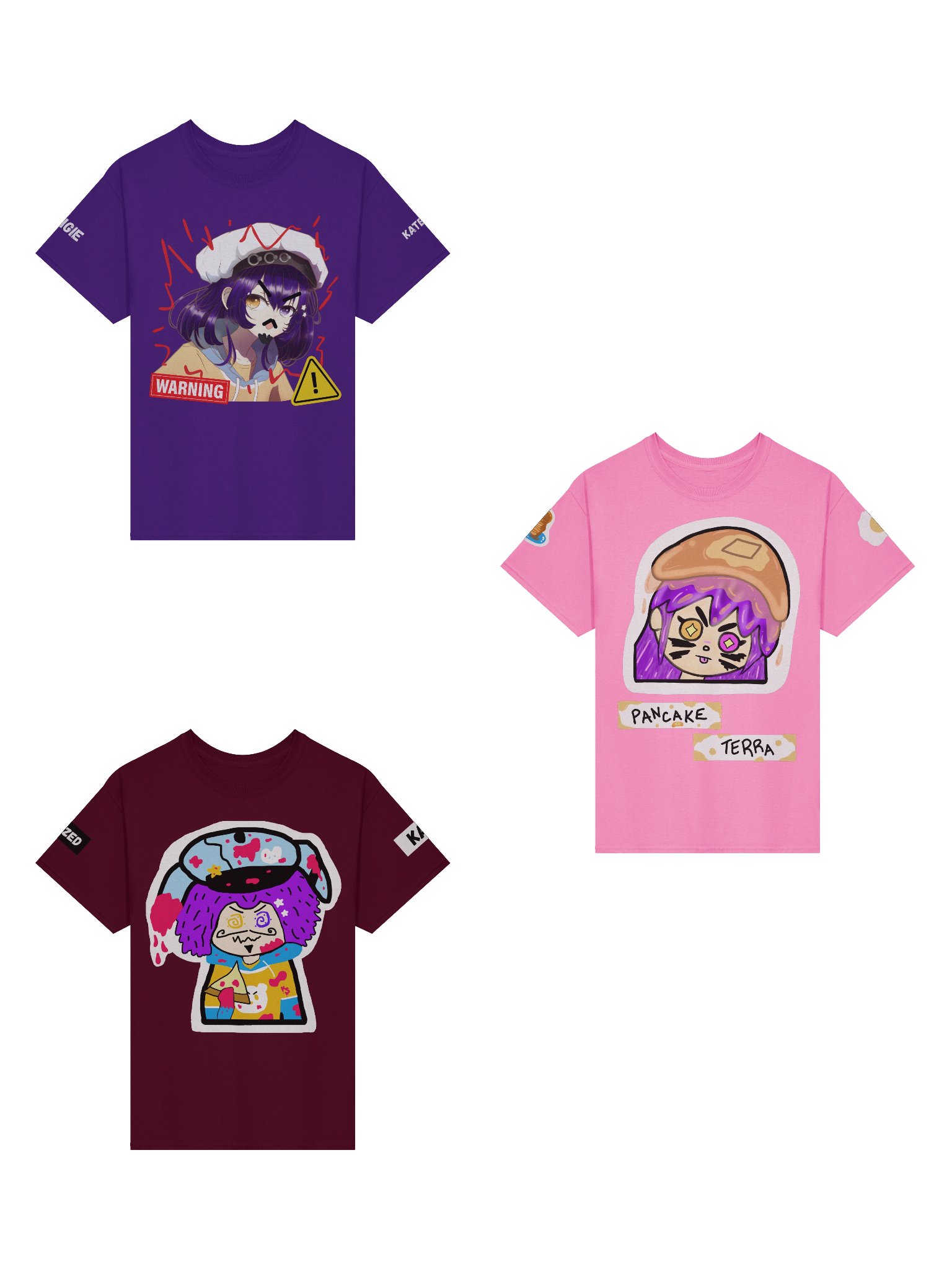 Hangie, Krazed, Pancake Shirts product image (1)