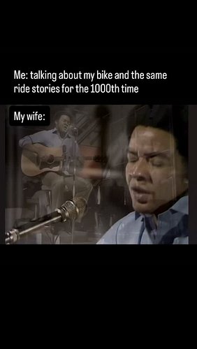 My wife is a frikkin’ saint for putting up with my nagging about cycling 😅
.
.
Follow @cyclistetouriste !