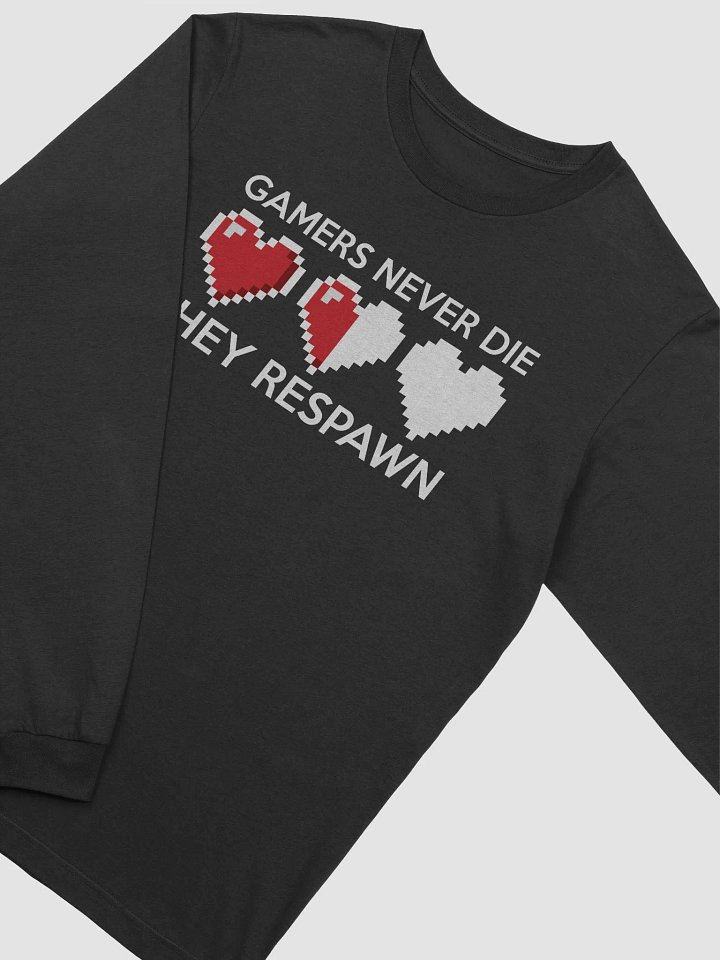 Gamers Never Die Supersoft Unisex Long-Sleeved Shirt product image (1)