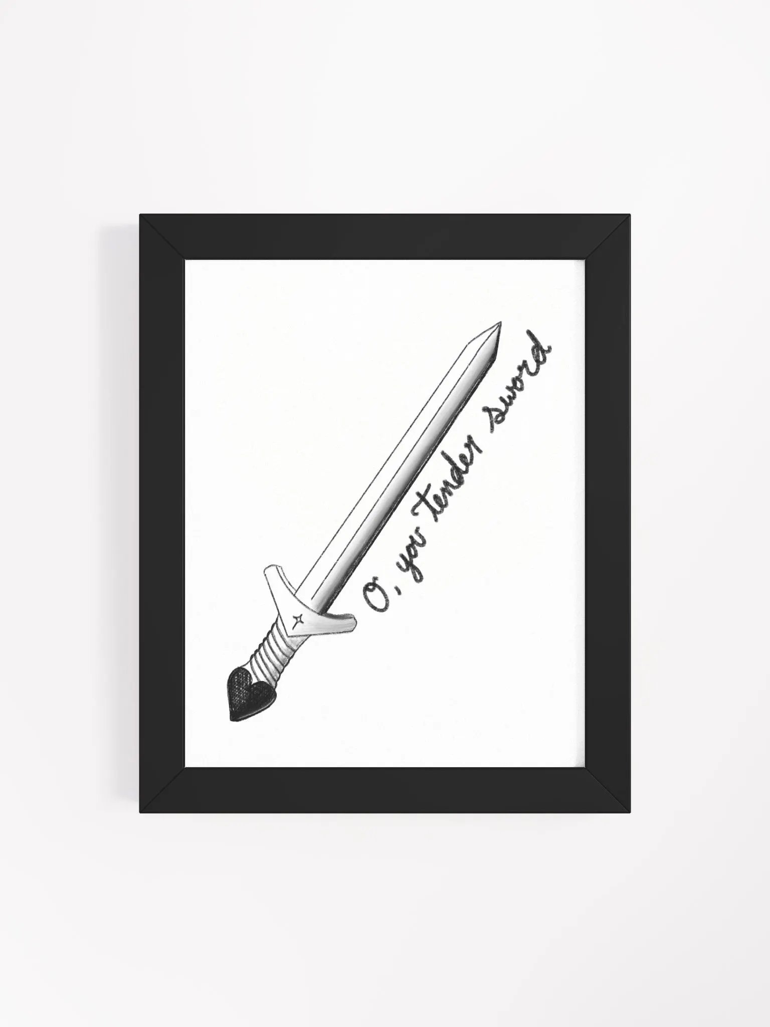 Sword Framed Art Print product image (4)