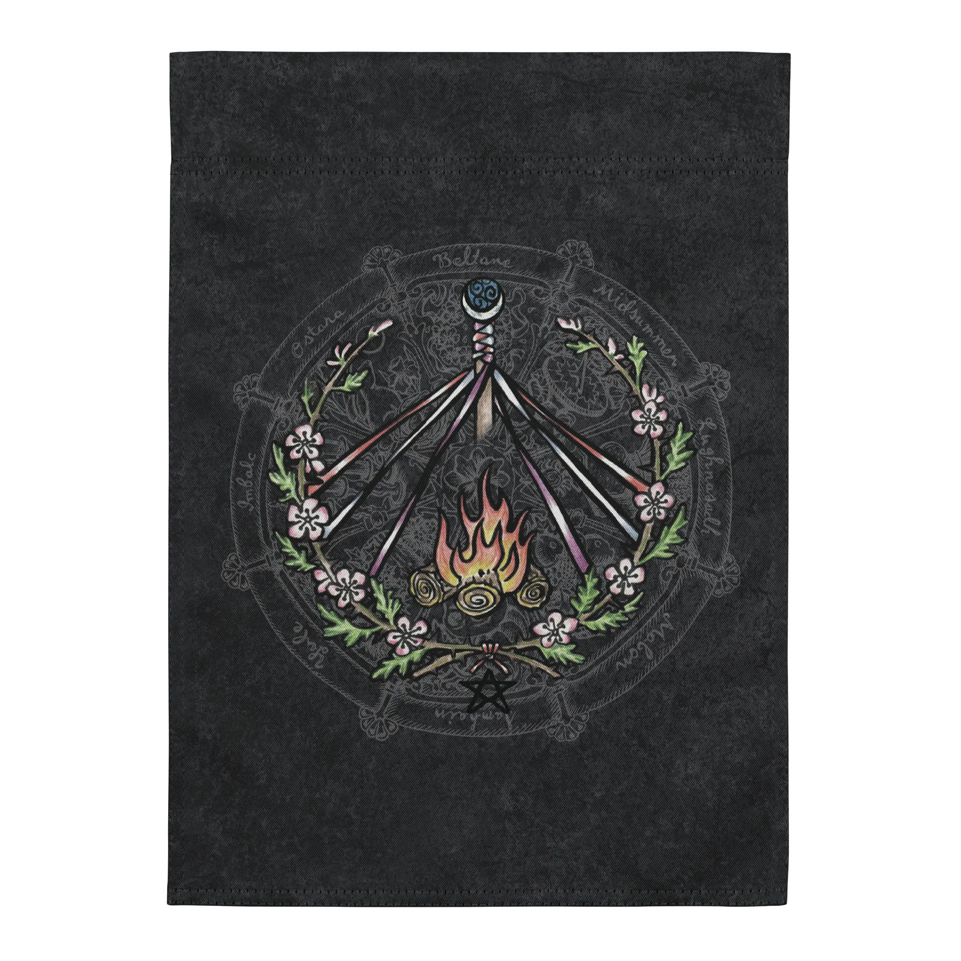 Beltane, May-Day, Garden Gate Flag product image (1)