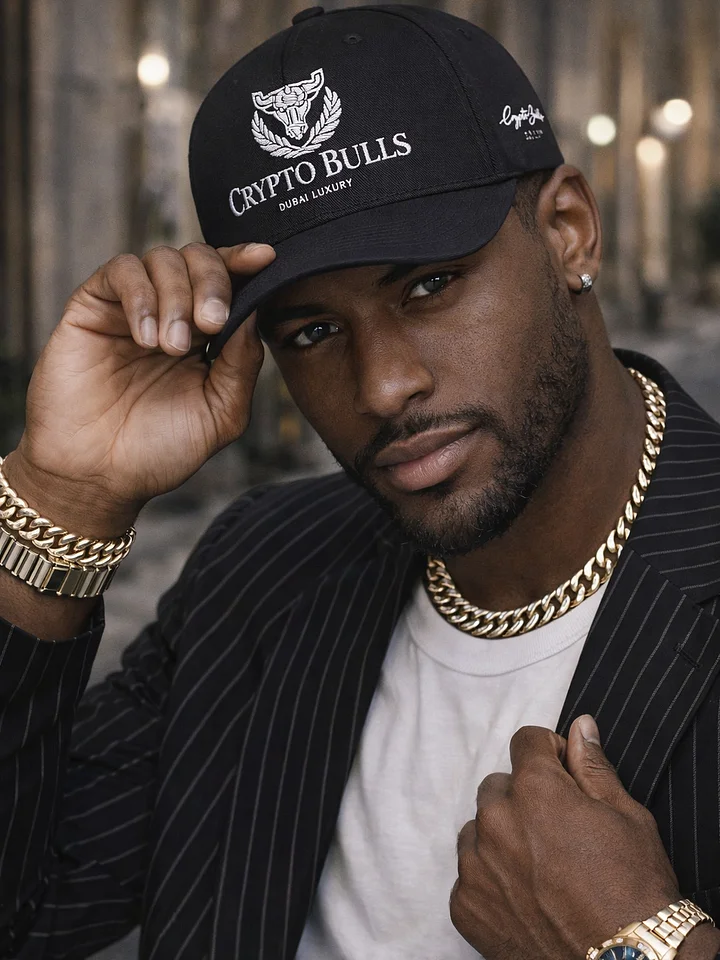 Bullish Flex Fit Cap — White Crest Edition product image (1)
