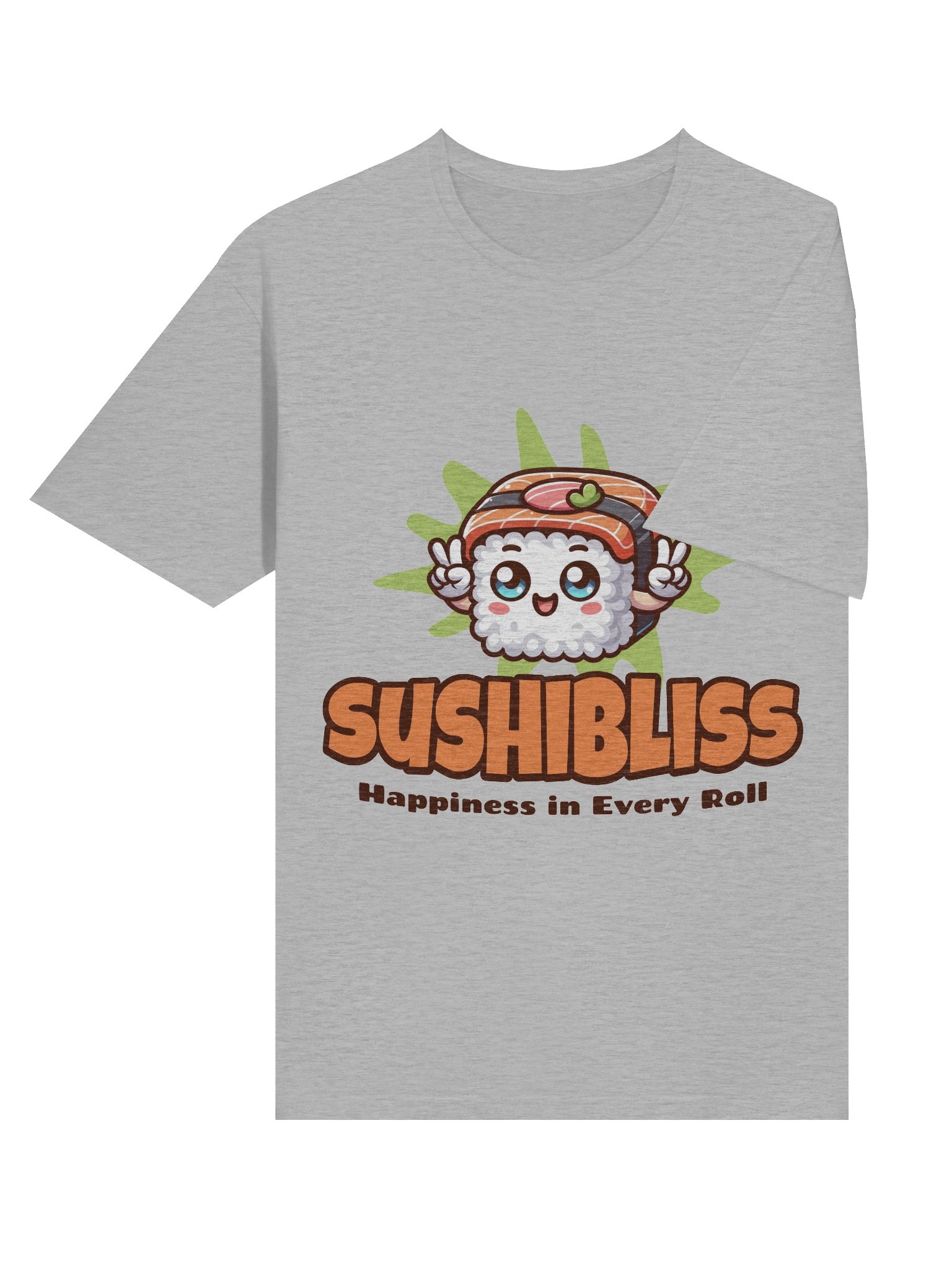 Sushi Bliss Happiness Roll T-Shirt - Gildan Softstyle product image (4)