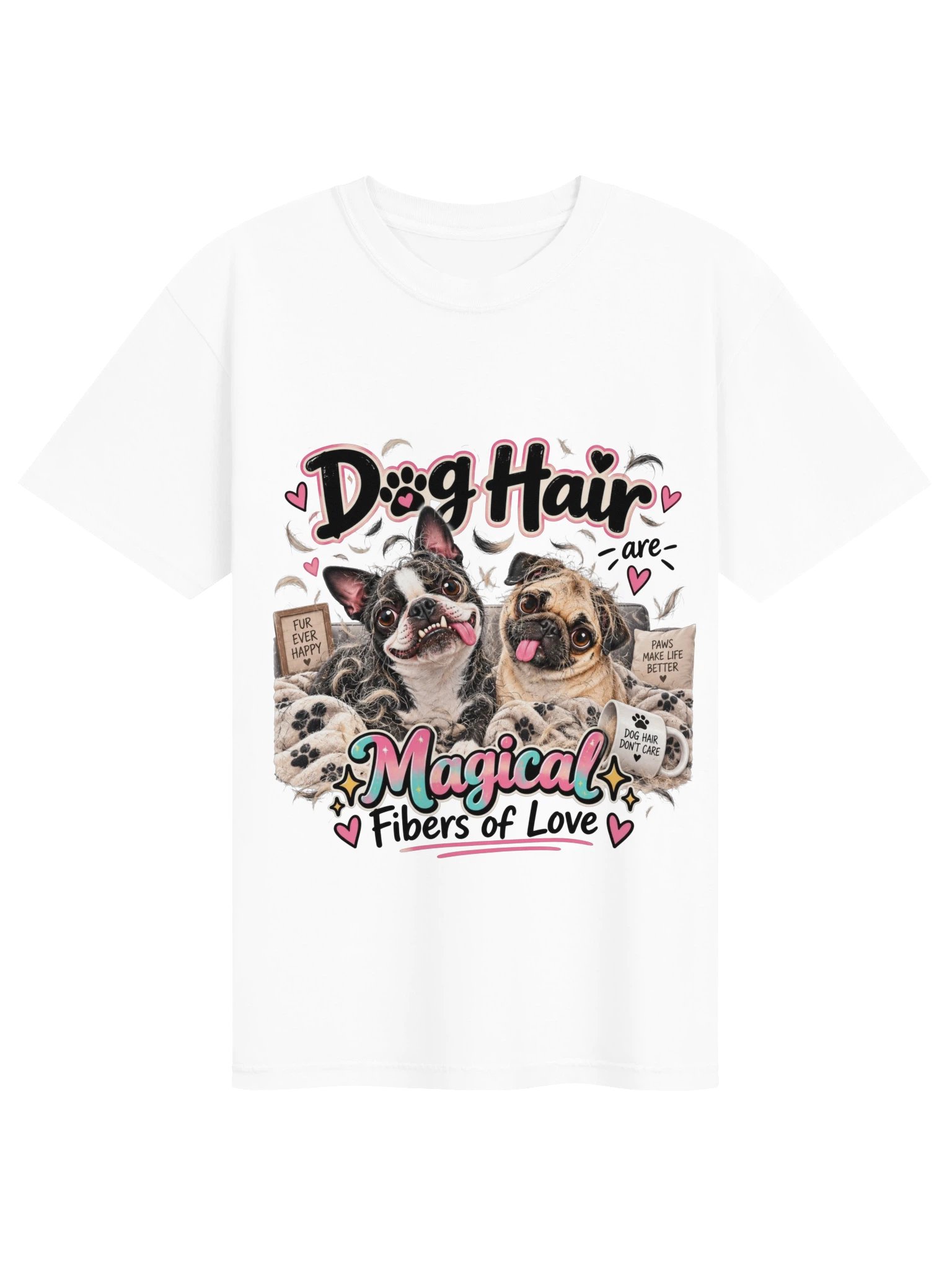 Dog Hair Comfort Colors T-Shirt product image (1)