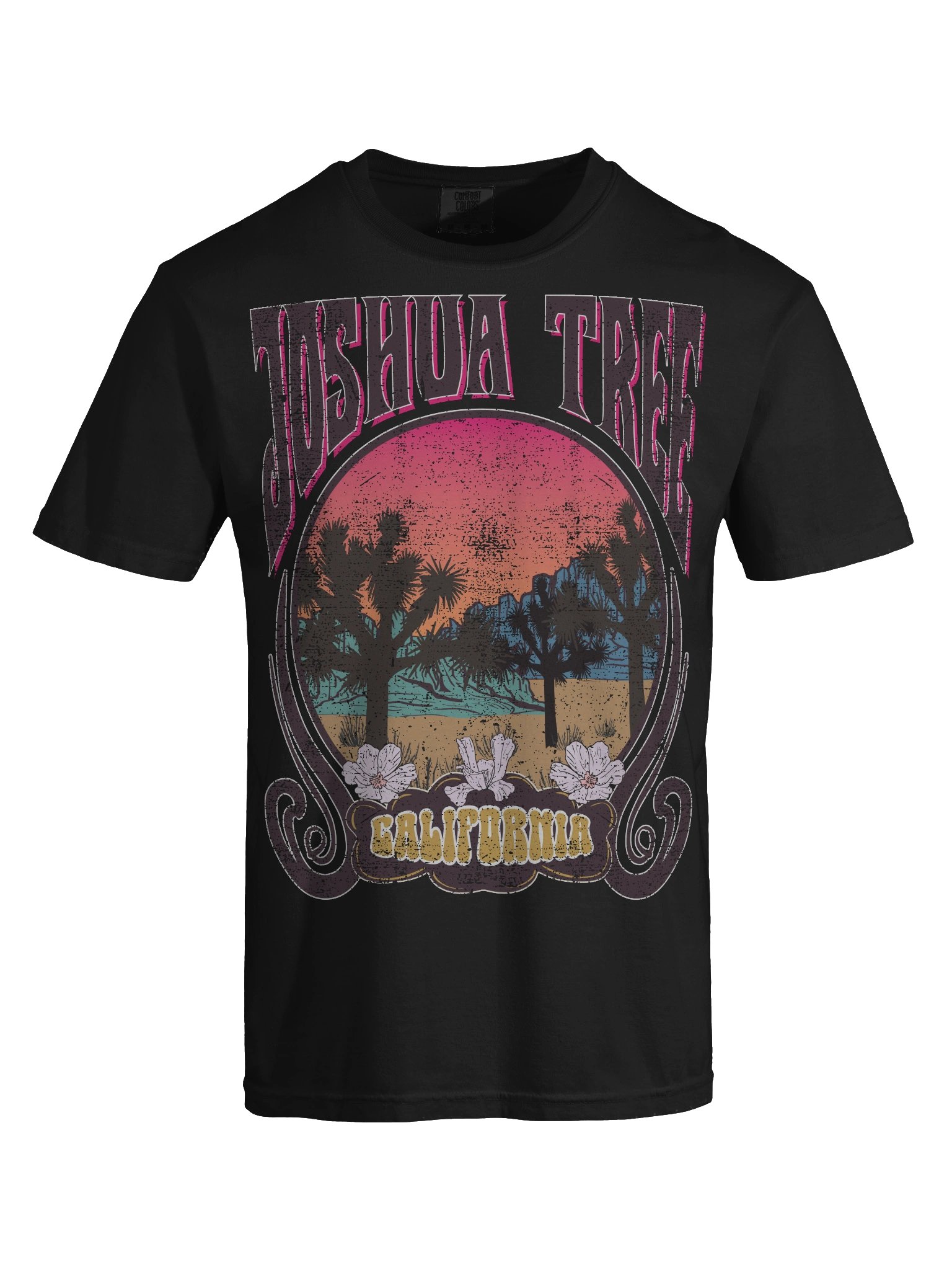 Joshua Tree National Park California Shirt – Vintage Desert Sunset Retro Travel Tee product image (8)