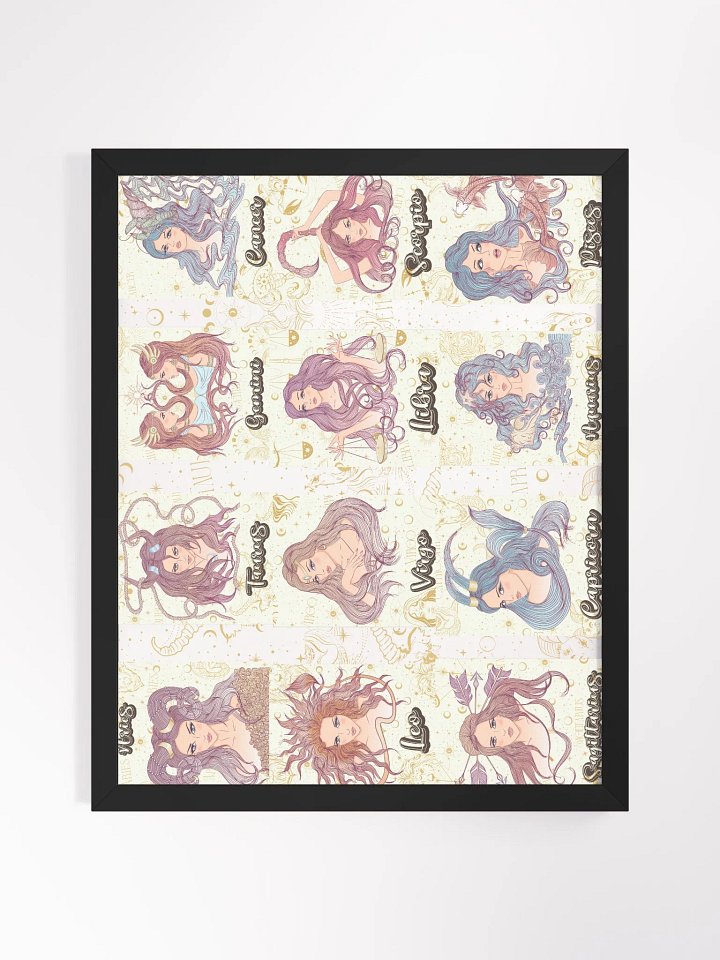 Zodiac Harmony Framed Poster product image (2)