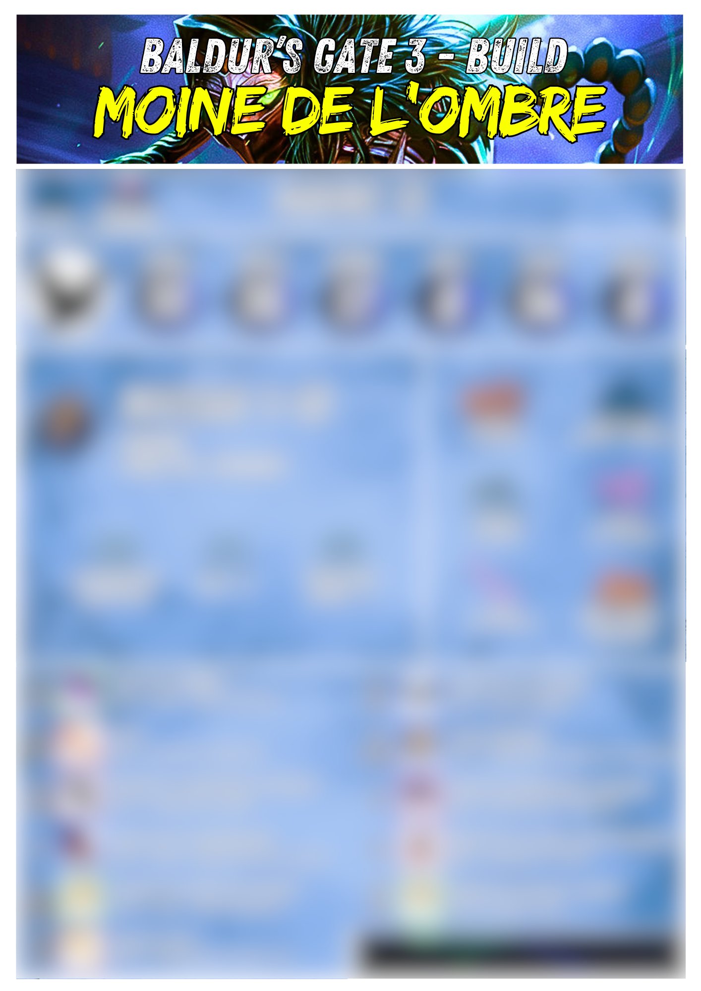 PACK de 6 Builds Baldur's Gate 3 product image (4)