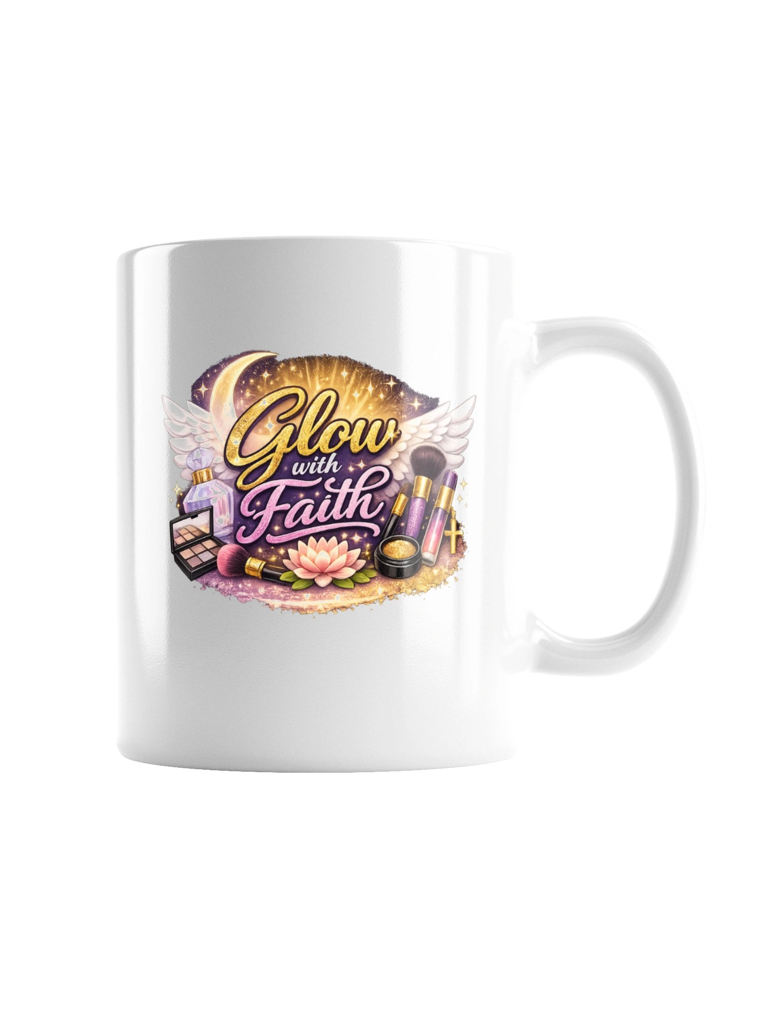 Glow with Faith Angel Mug product image (9)