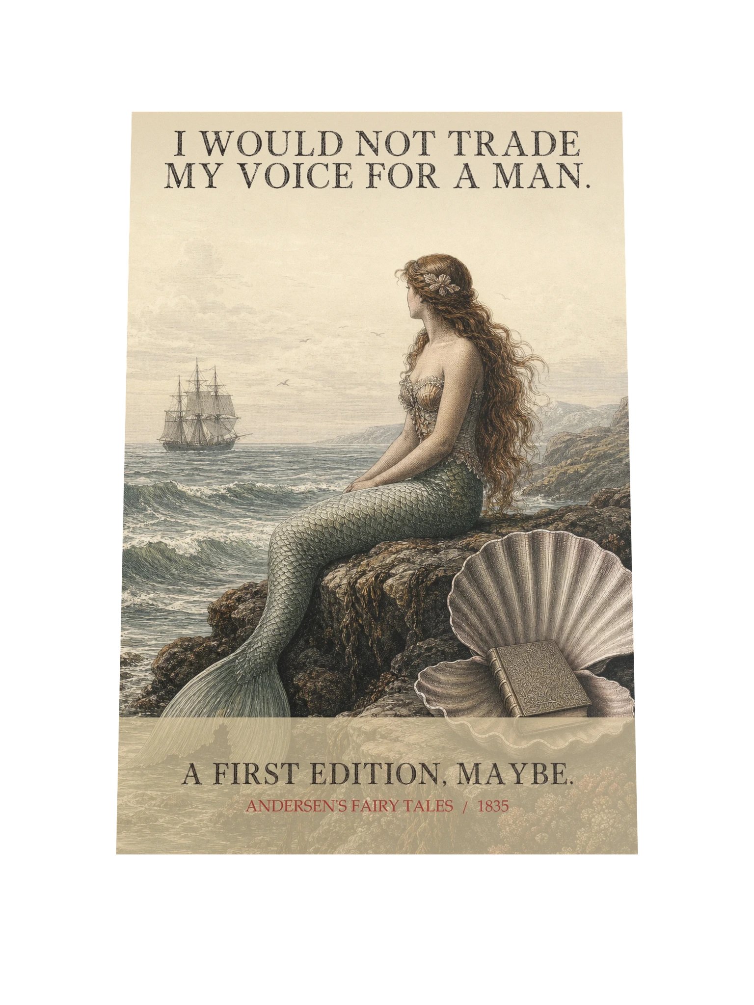 Would Not Trade Voice For Man First -- Andersens Fairy Tales Art Print product image (9)