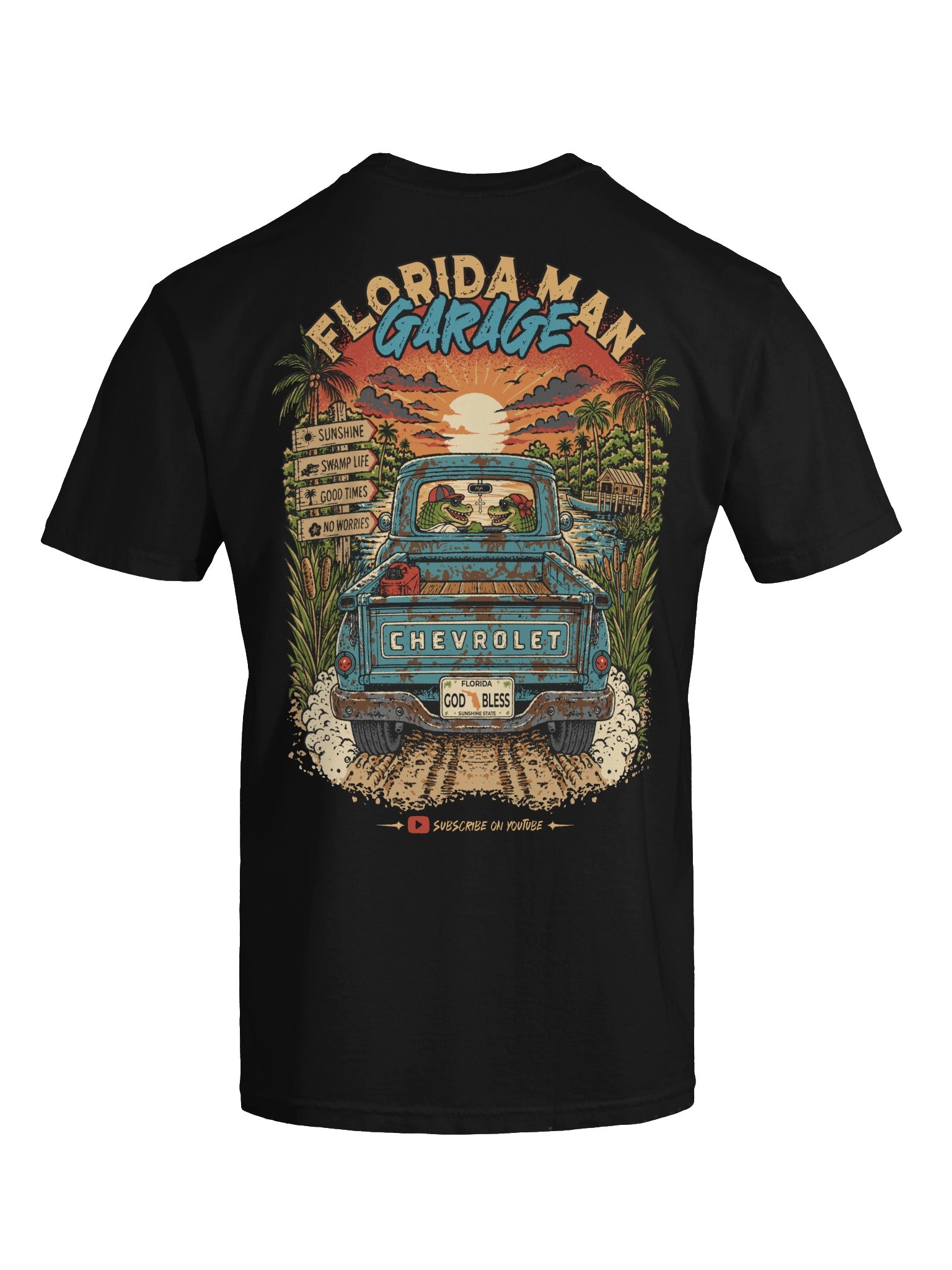 Florida Man Garage T-Shirt C10 product image (7)