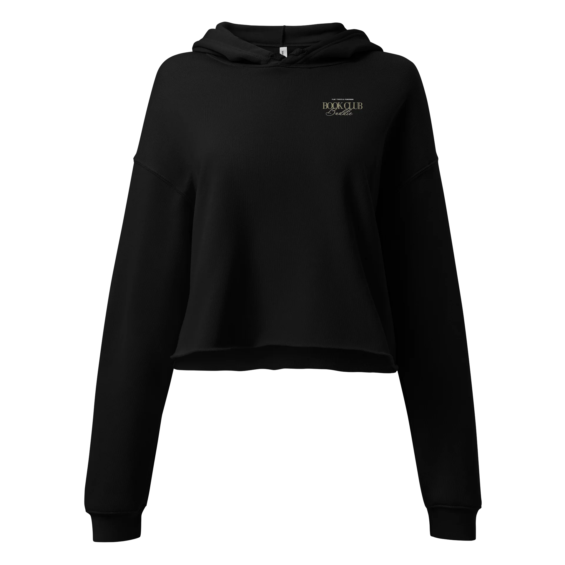 The "Midnight Chapter" Cropped Hoodie product image (1)