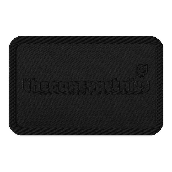 TTV Black - Embroidered Patches product image (1)