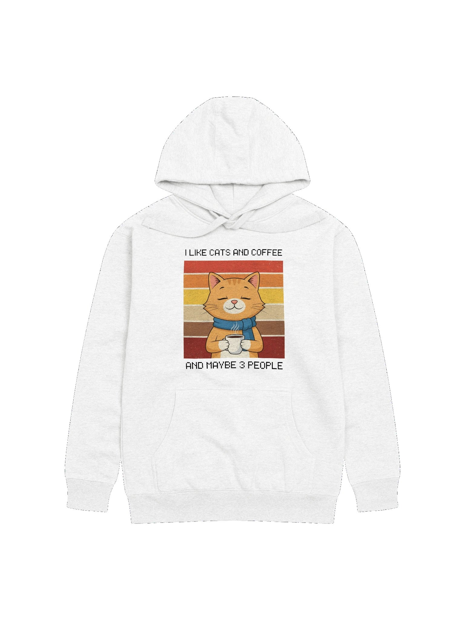 Cozy Cat Coffee Hoodie product image (2)