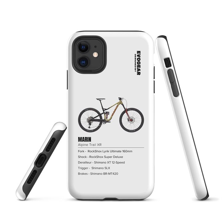 White MARIN Alpine Trail XR iPhone Case product image (1)