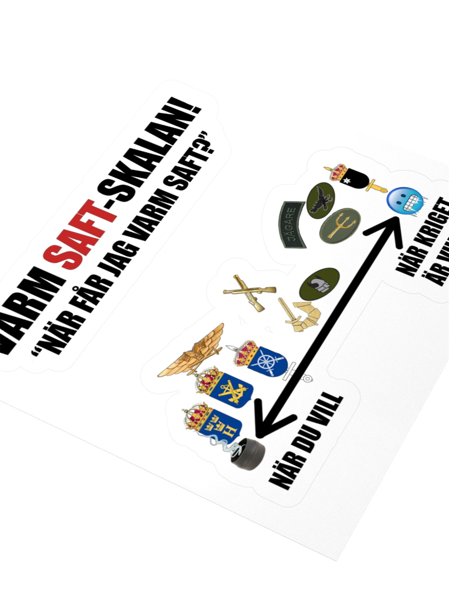 Varm saft-skalan (Sticker) product image (5)