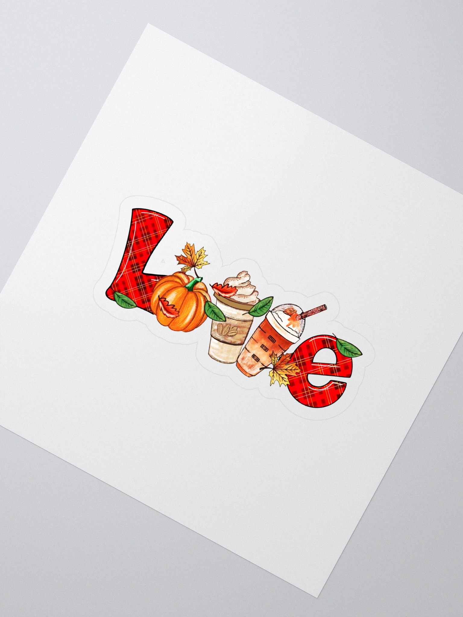 Fall Love Sticker product image (2)