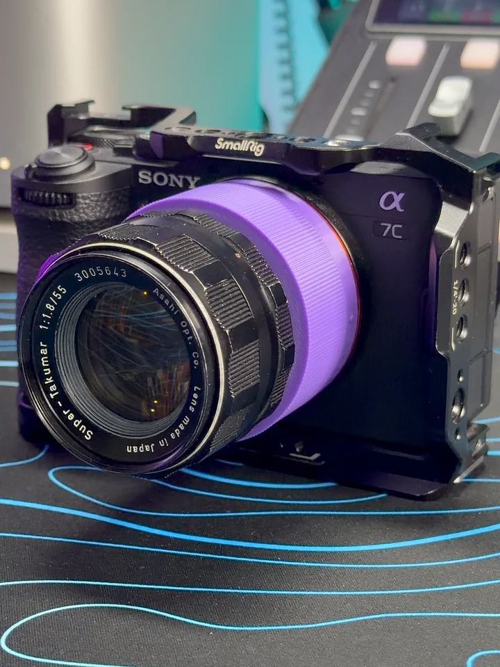 RigJunkie M42 to E-mount adapter .STL File Download product image (2)