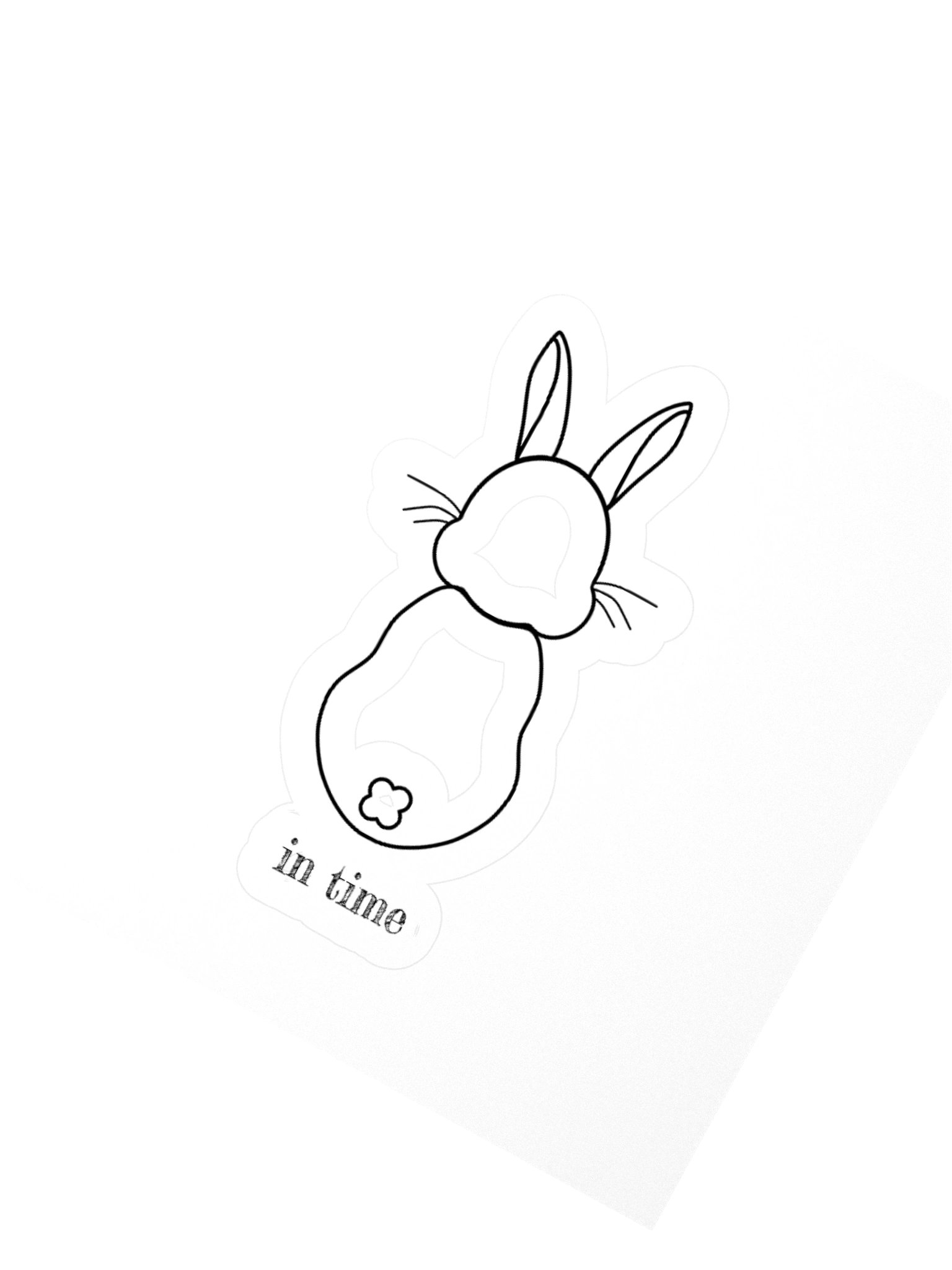 The Gentle Pause Kiss-Cut Stickers product image (2)
