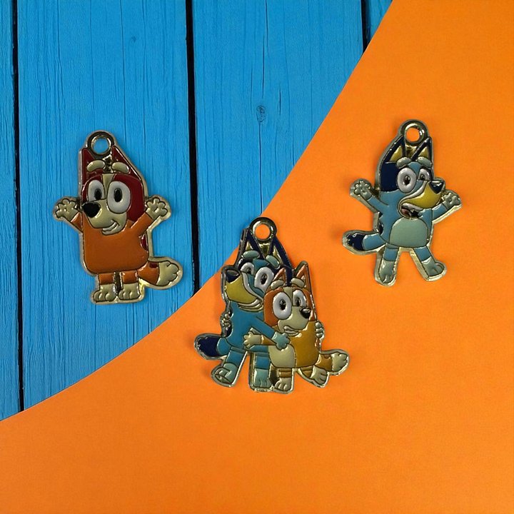 Bluey and Bingo Whinny Winners Braid and Bridle Charms for Horses | Little Shop of Ponies product image (1)