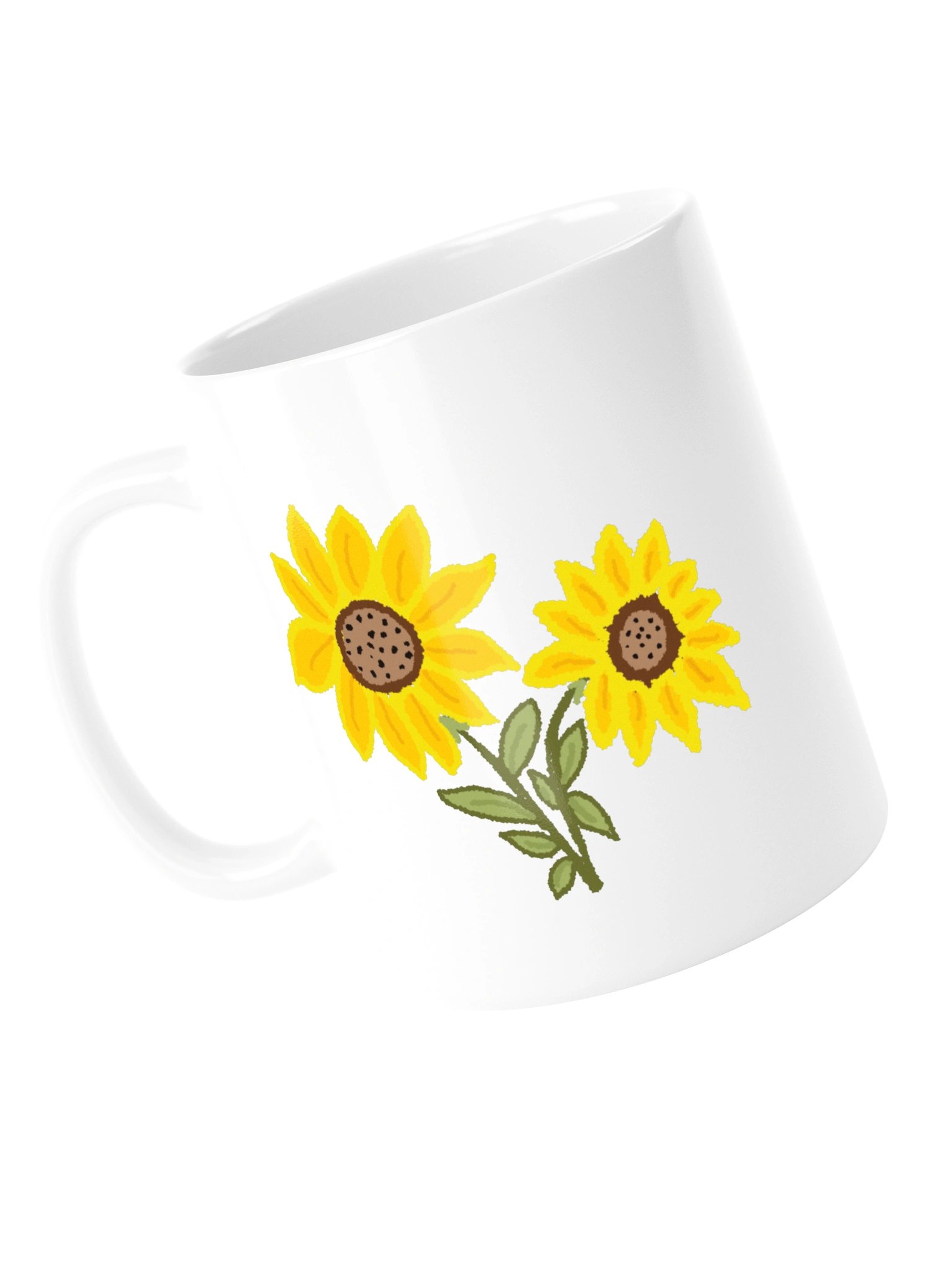 Lets Grow Girls Sunflower Ceramic Mug product image (1)
