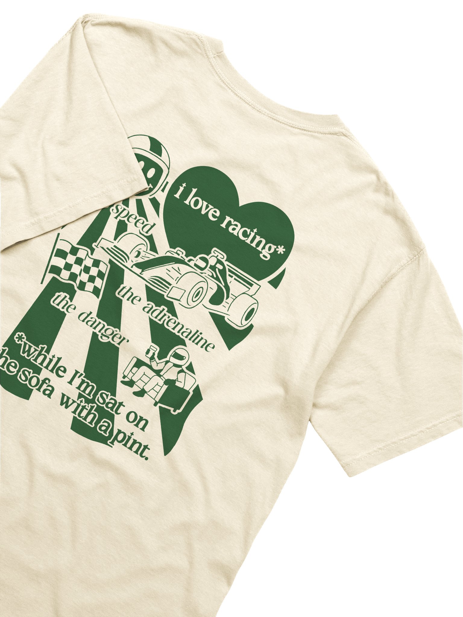I Love Racing Tee product image (17)