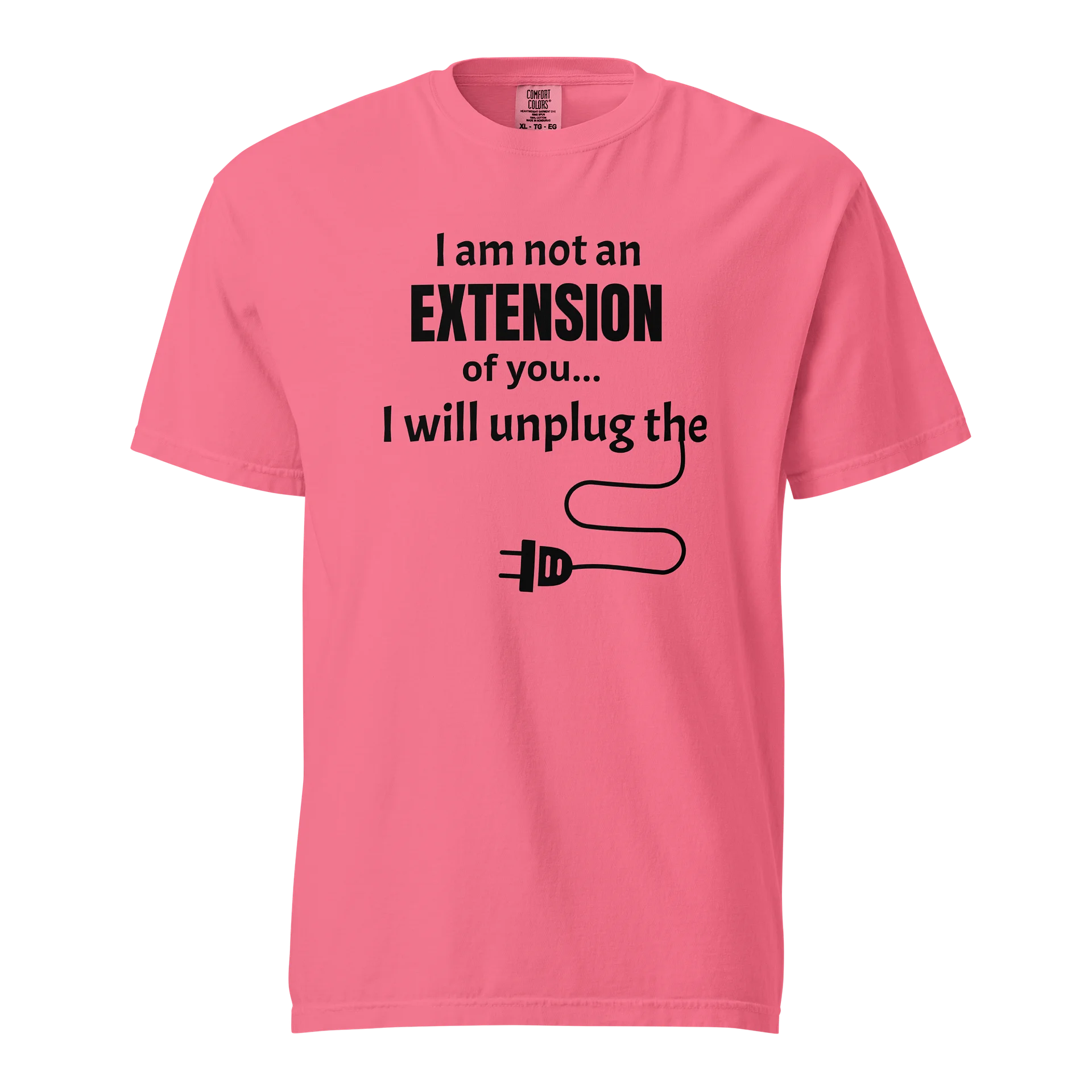 “I Am Not an Extension of You” Tee – Detachment & Power Statement product image (1)