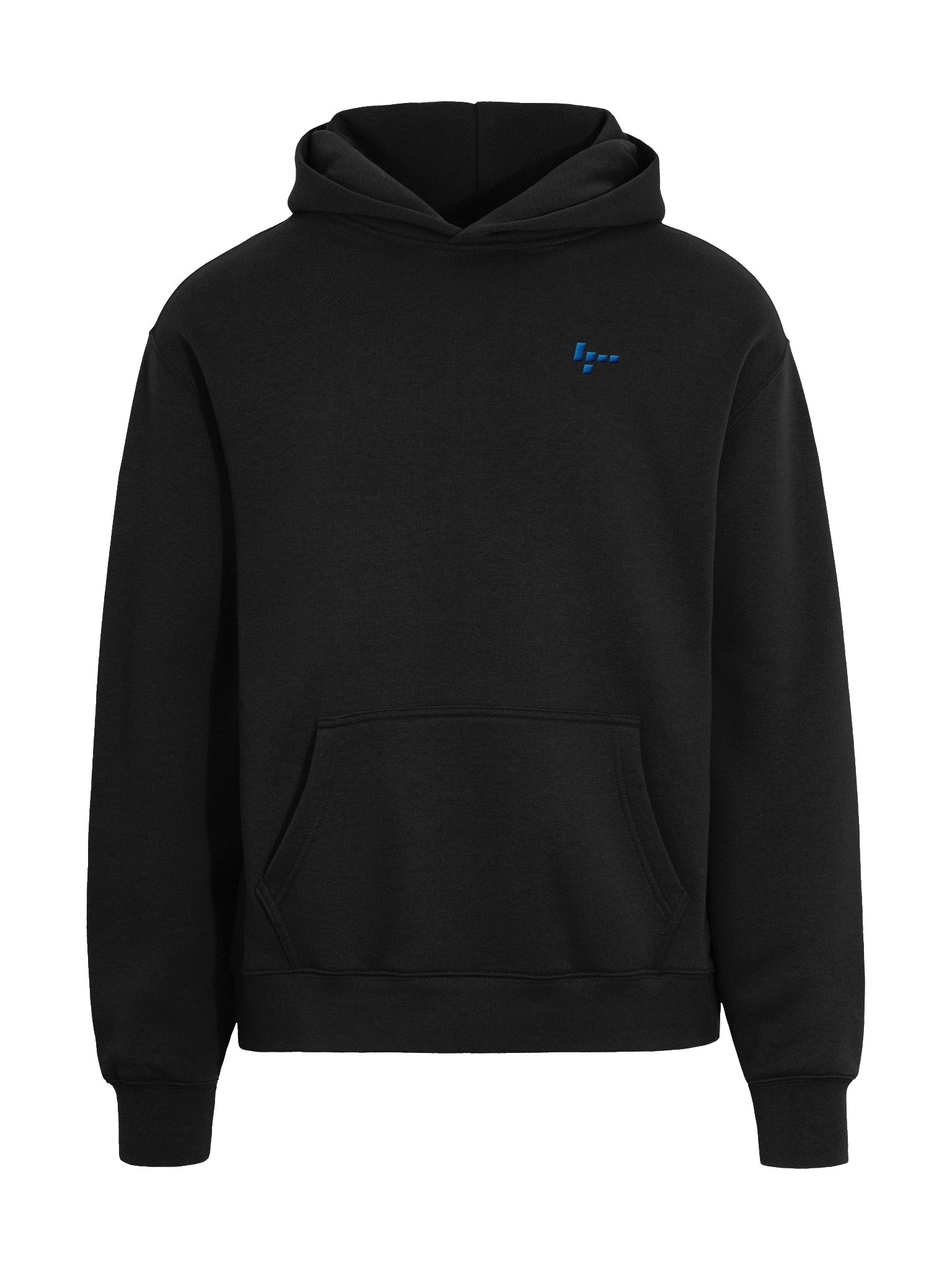 The Pwned Icon Blue Logo Hoodie (Embroidered) product image (3)