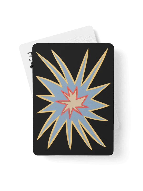 Bedroom Ceiling Starburst Playing Cards product image (1)