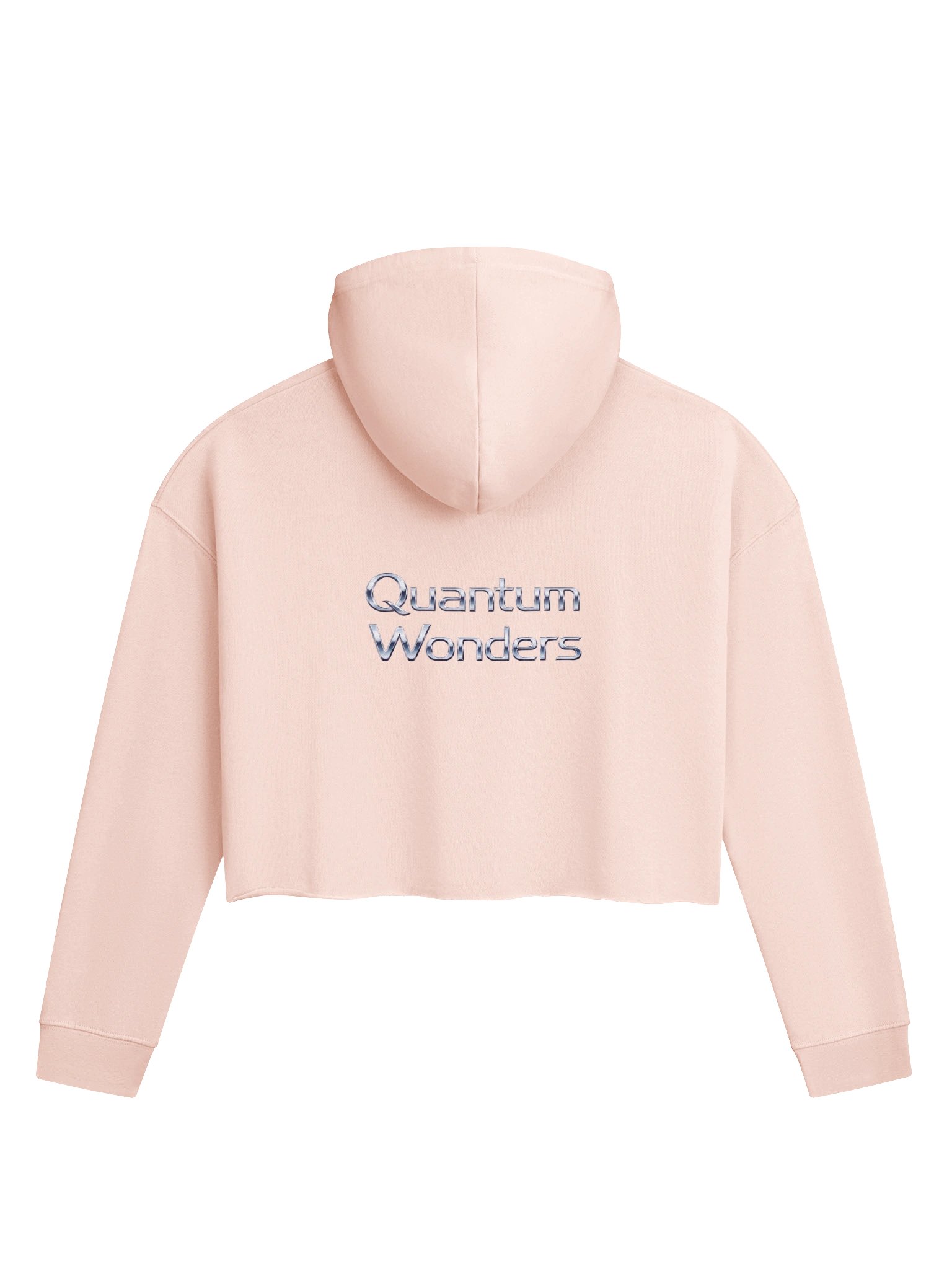 Quantum Wonders Women’s Blush Cropped Hoodie product image (2)