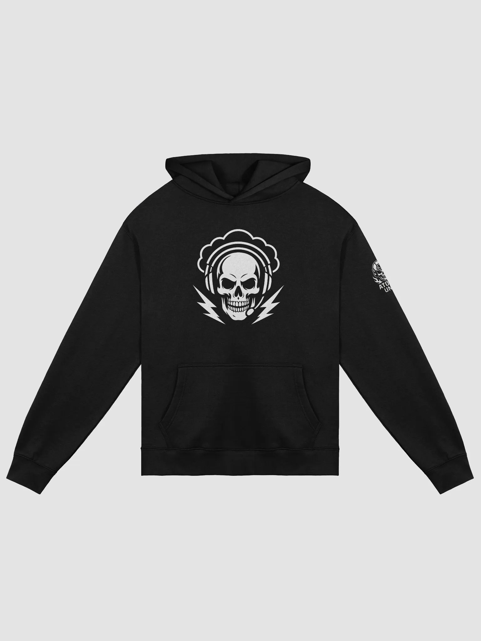 🧥 Atomic Fire Gaming Hoodie – “Cold Operator” Edition product image (1)