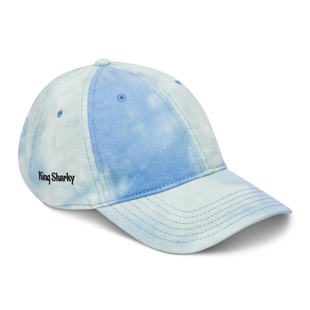King Sharky Blue Cloud Tie Dye Hat product image (11)