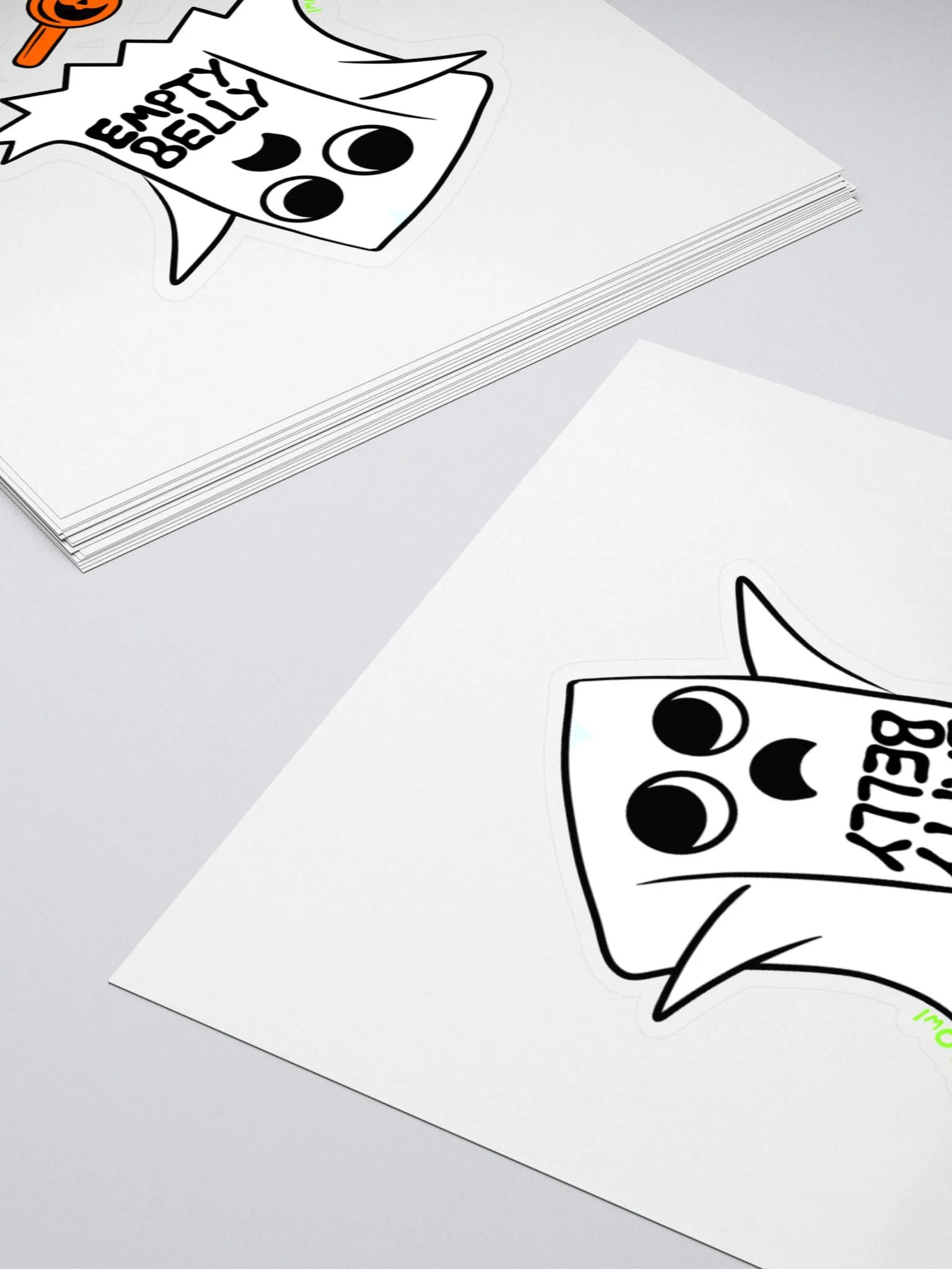 Candy Bag Ghost Sticker product image (12)