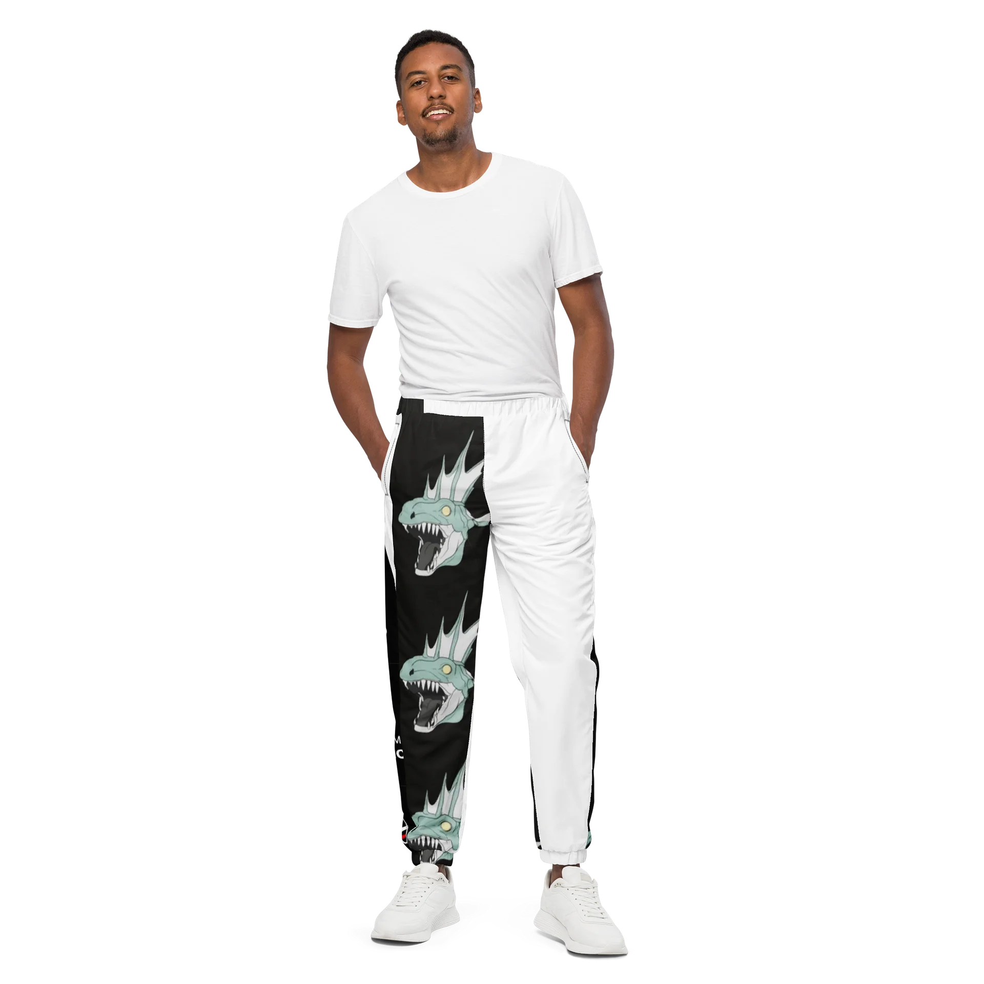 Leviathan x JWK JOJO STUDIO Skull Track Pants product image (1)