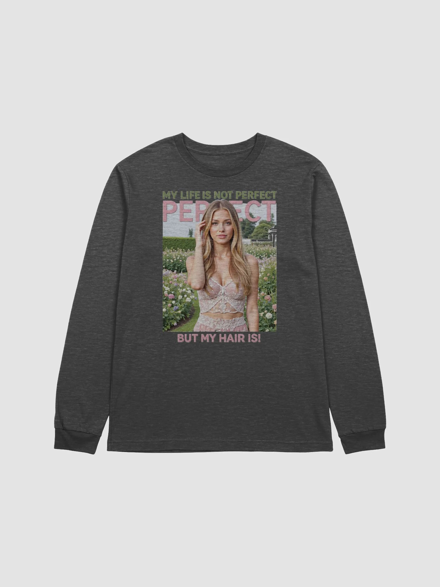 Floral Lace Beauty Long Sleeve Tee product image (6)