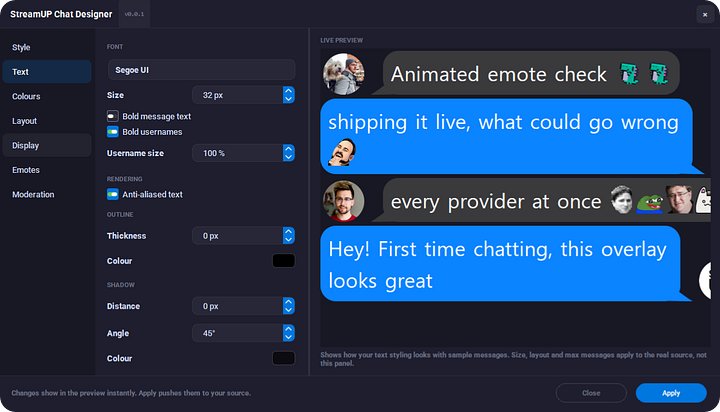 OBS Plugin - StreamUP Chat product image (2)