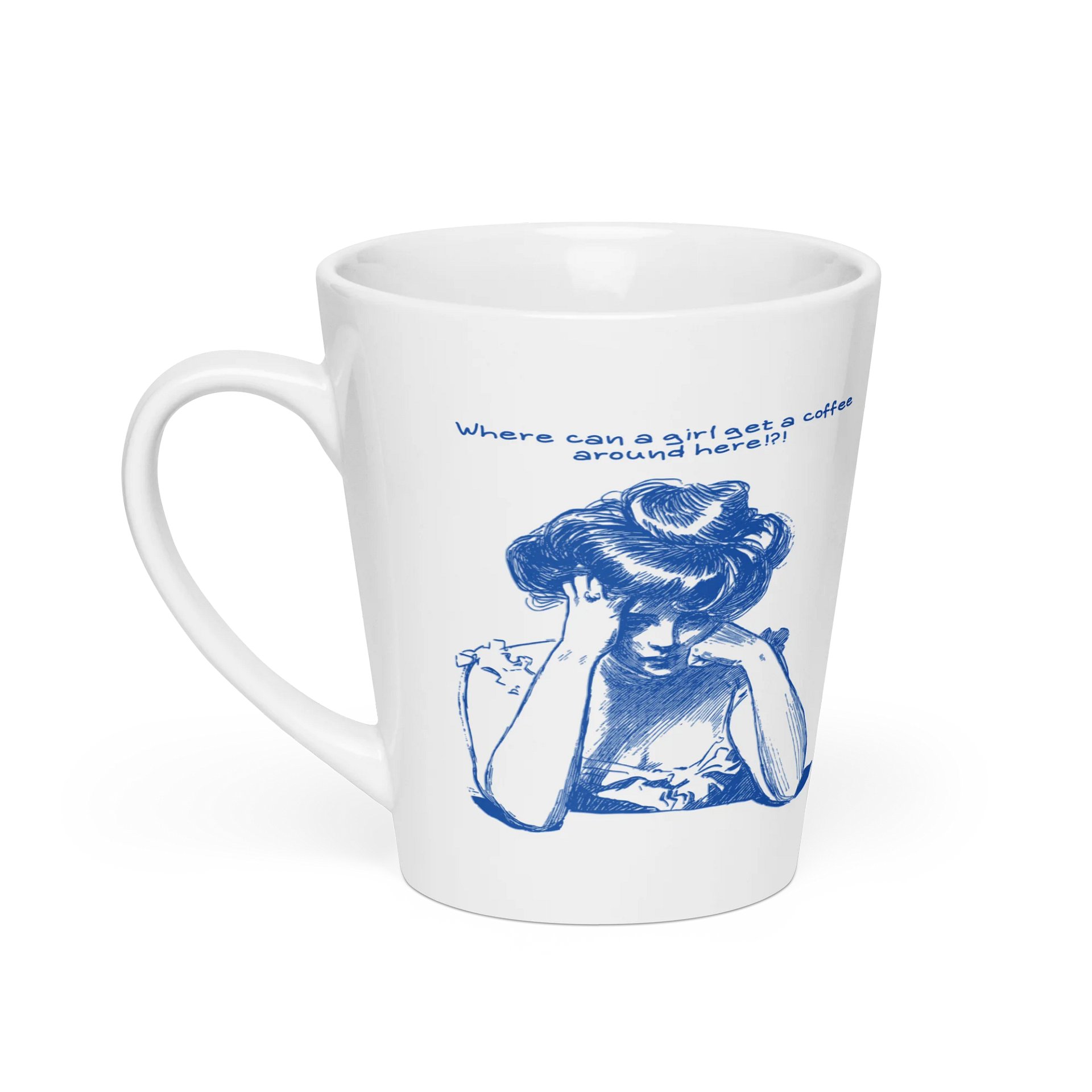 Abstract Embrace Latte Mug product image (1)
